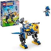 LEGO Sonic The Hedgehog Cyclone vs. Metal Sonic - Building Toy for Kids, Boys and Girls, Ages 8+ - Mech Suit with Metal Sonic