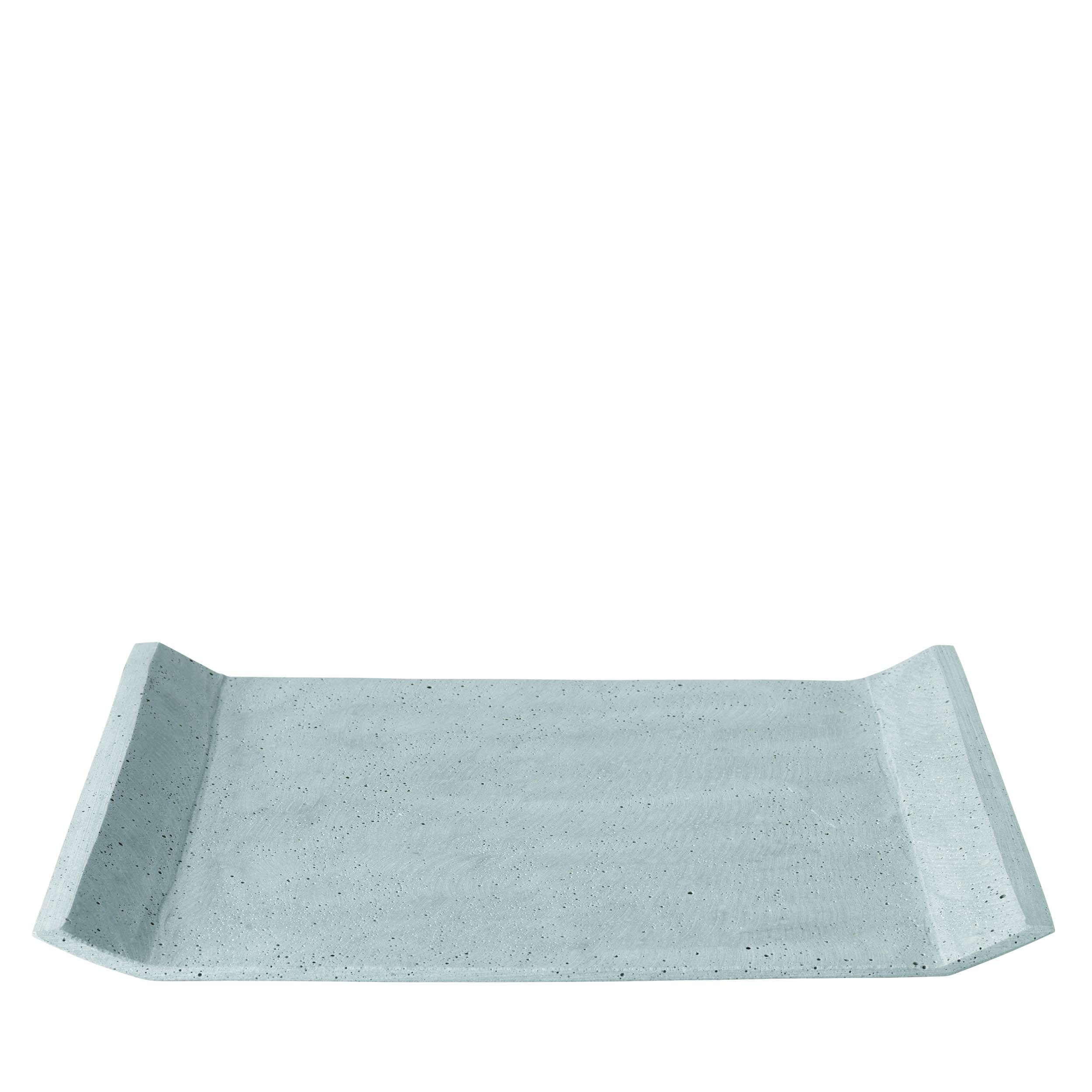 Blomus Dekoablage-65772 Decorative Bowl Stone Light Grey H 2.5 cm W 40 cm D 30 cm