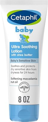 Cetaphil Baby Ultra Soothing Lotion Shea Butter 8 oz Dry Skin Moisturize view 1