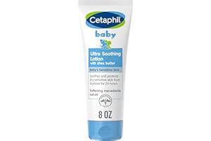 Cetaphil Baby Ultra Soothing Lotion with Shea Butter, Moisturize and Soothe Dry Skin,8 oz
