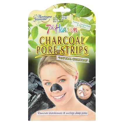 Montagne Jeunesse Charcoal Nose Pore Strips X 3