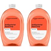 Amazon Essentials Liquid Hand Soap Refill, Light Moisturizing, Triclosan-Free, Citrus, 50 Fl Oz (Pack of 2) (Previously Amazon Basics)