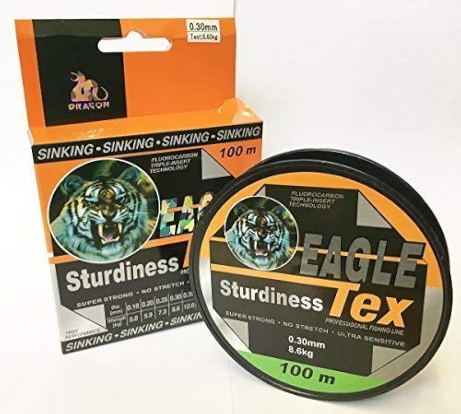 Soytich Fluorocarbon Fishing Line Monofilament Cord Various Thick - 0,12mm