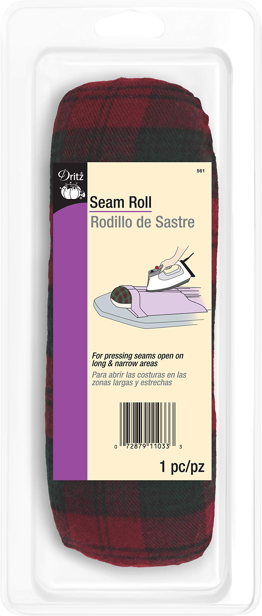 Dritz Seam Roll, Multi-Colour, 10.66 x 24.89 x 7.87 cm