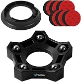 TonGass Bowling Sanding Pad (12 Pcs) with Pad Holder &amp; Rotating Ball Stand | Bowling Sanding Polish Kit, Grit 400 to 5000 Surface Prep &amp; Resurfacing Pad for Bowling Ball Cleaning &amp; Polishing