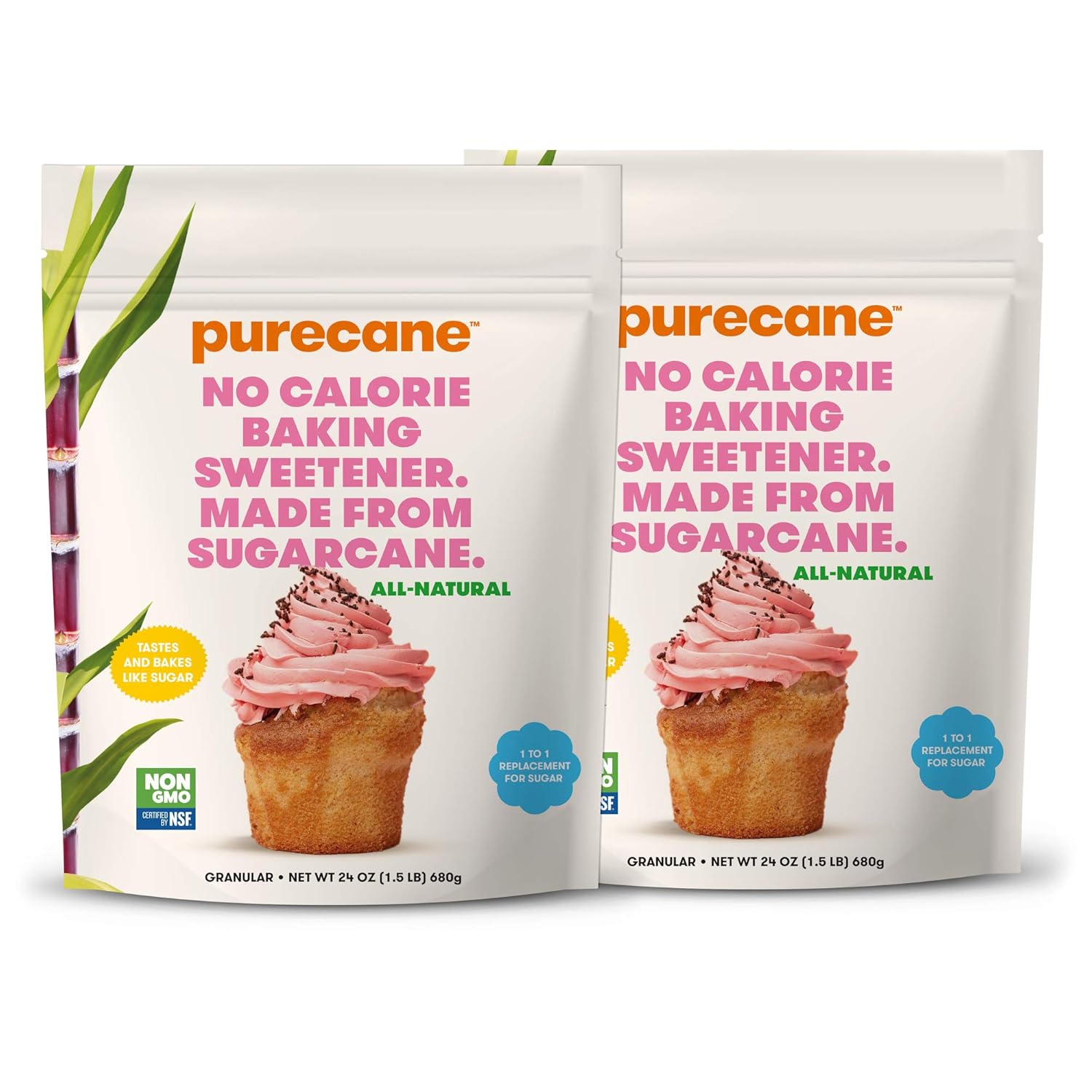 Amazon.com : Purecane Sugar Substitute Baking Sweetener | Zero Calorie