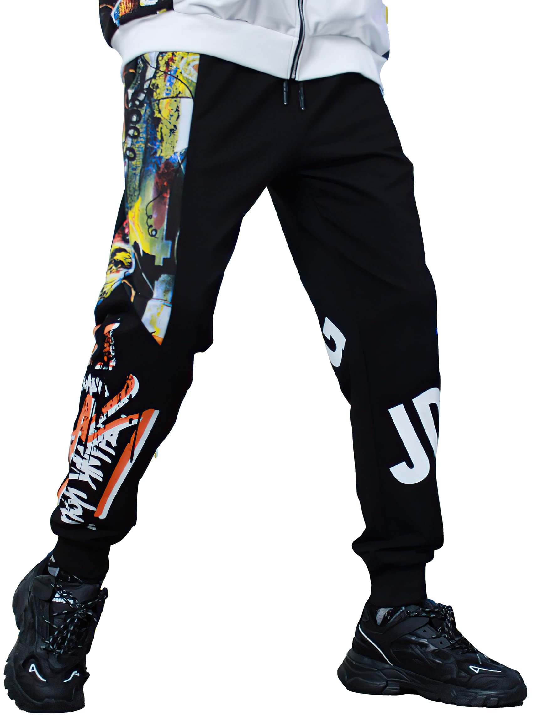 MOKEWEN Men's Tapered Ankle Banded Jogger Cargo
