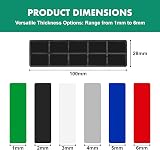Evoges 28mm x 100mm Glazing Packers 1-6mm Mixed Pack 1000 view 2
