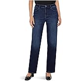 Liverpool Los Angeles Kennedy Mid-Rise Straight Leg Jeans 32'' Inseam