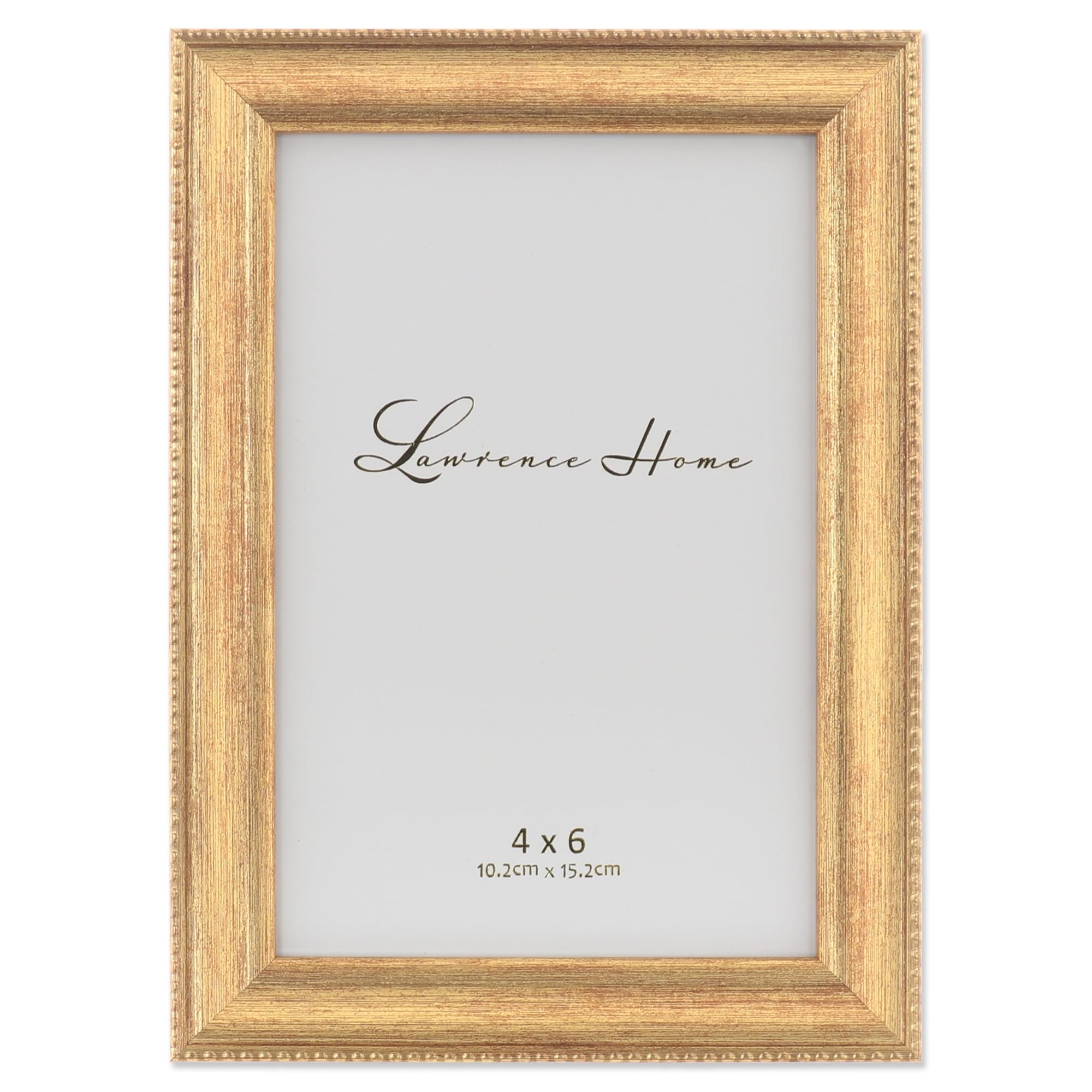 Lawrence Picture Frame, Polystyrene, Gold, 4x6 — image 1
