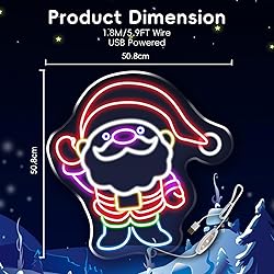 LPMYLMC Neon Signs For Wall Decor, Dimmable LED