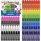 Kwik Stix Solid Tempera Paint Sticks, 96 Colors, Washable Paint Sticks for Kids, Super Quick Drying, Non-Toxic, Allergen Free, Assorted Pack of Classic Colors, Ideal for Kids and Toddlers