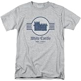 Trevco Men's White Castle Want Me Heather Adult T-Shirt