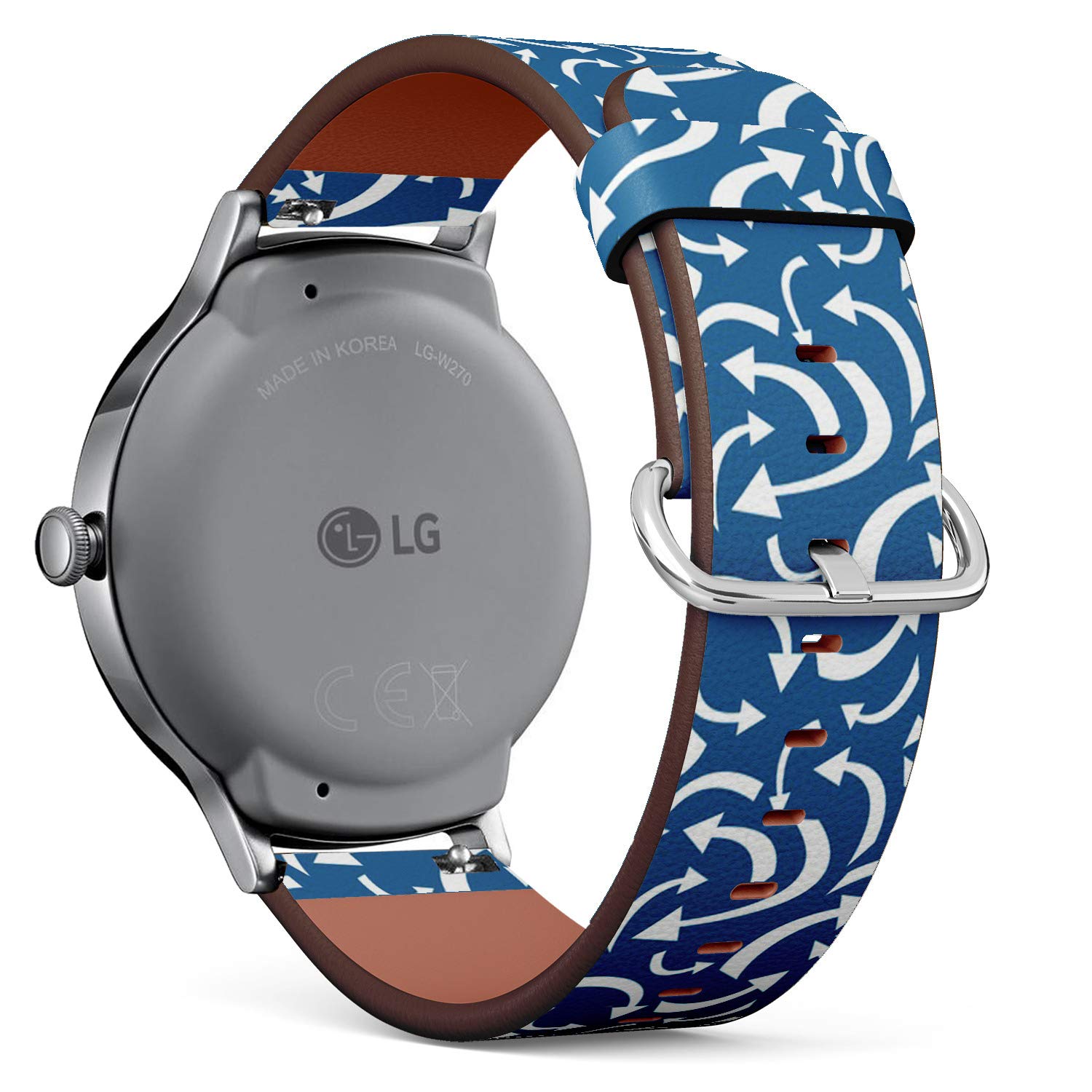 Amazon.com: Compatible with [ LG Watch Style ] - 18mm Quick ...