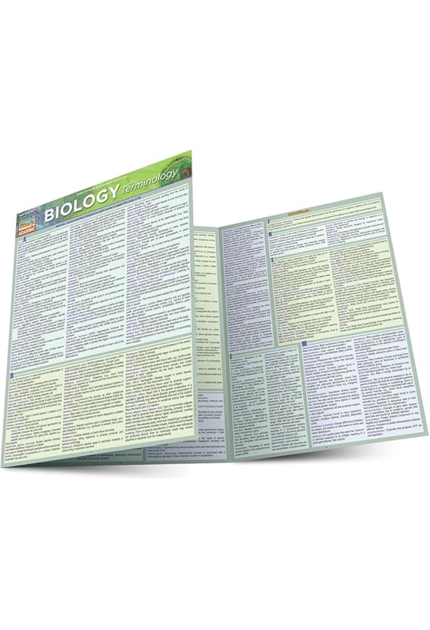 BIOLOGY２Quick Study ACADEMIC 生物学２ Biology 2 QuickStudy Laminated Reference Guide (QuickStudy