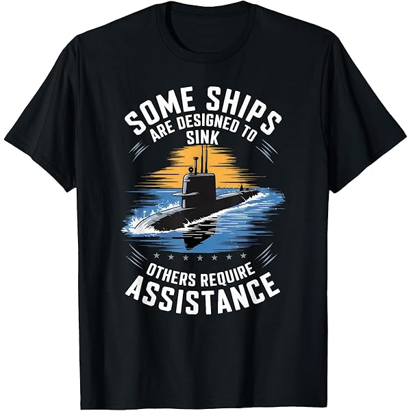 次*〜様 Ringer Tee Blueslate Submarine Seas Amazon.com: There Are Only Two Kinds Of Ships Submarines And