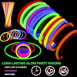 SHATCHI Glow Sticks 100Pcs 20cm Neon Party Accessories Kids Adults view 6