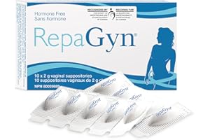 RepaGyn Vaginal Dryness Moisturizer - Effective in Vaginal Dryness and Mucosa Healing - Formulated with Hyaluronic Acid for V