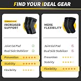 CAMBIVO Elbow Support 2 Pack with Gel Pad and Dual Stabilizers view 5