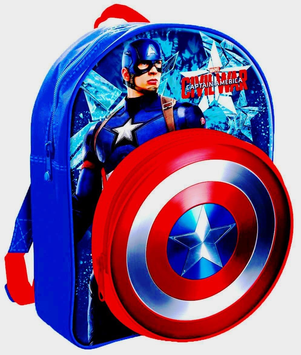 captain america stars and straps backpack