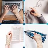 Actesso Breathable Wrist Support Brace Splint Left Medium Beige view 5