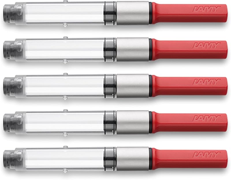 Lamy Z28 Converter Red 5 pcs for Safari AL-Star abc joy nexx Lx fountain pens