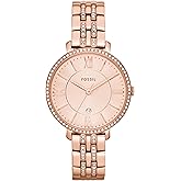 Fossil Women's Jacqueline Quartz Stainless Steel Three-Hand Watch