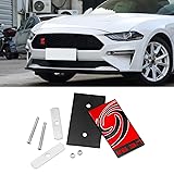 1PC Red Black Cyclone V6 3.7 Car Front Grille Grill