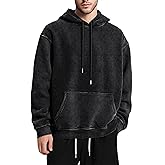MOONCOLOUR Men's Fashion Novelty Color Block Hoodies Long Sleeve Fleece Hooded Pullover Sweatshirts with Pockets