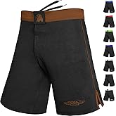 Exxact Sports MMA Shorts, IBJJF Ranked No Gi BJJ Jiu Jitsu Shorts for Men, Boxing, Cross Training & Grappling Shorts