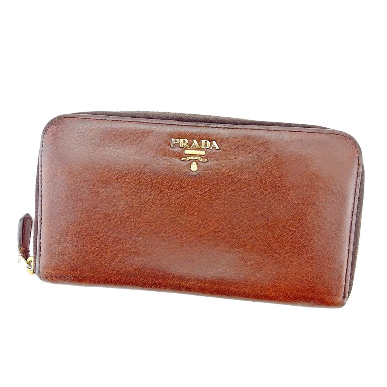 限定価格セール プラダ Prada 長財布 財布 ラウンドファスナー レディース メンズ 可 ロゴ 中古 T5310 B078pfxc8t Www Gcc Ccpf Com
