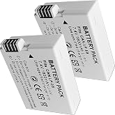 RIYOIUOU LP-E8 Battery Pack for Canon EOS Rebel T2i T3i T4i T5i 600D Camera | LP E8 LPE8 Lithium-Ion Replacement Batteries for Cannon 550D 650D 700D DSLR Camera 2-Pack with Dual USB C Charger Combo Kit