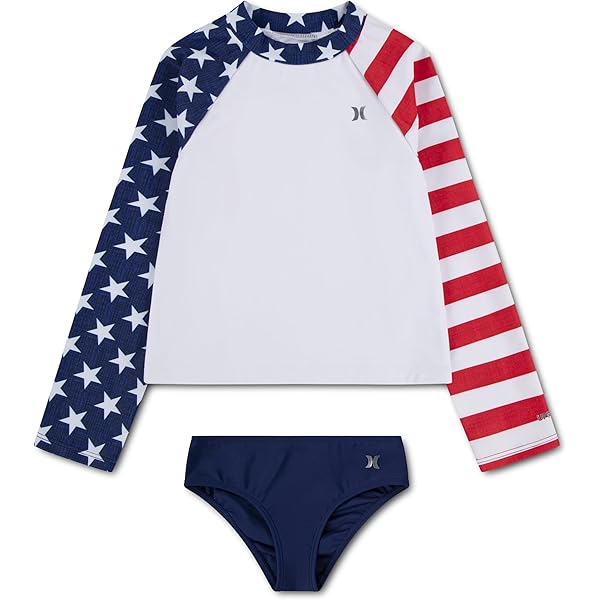 Amazon.com: Appaman Girls' Oceana Rash Guard Set (Toddler/Little