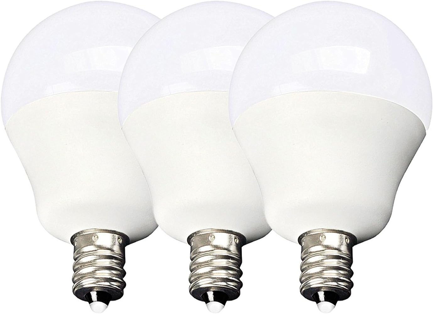 (10pcsPack) E11 Base LED Bulb Nature White 4000K 120 Volts Repalces 40