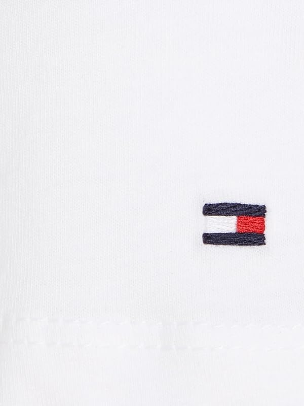 T-Shirt Manches Courtes Enfant Unisexe Essential Tee Col Ras-du-Cou, Blanc (White), 14 Ans — photo 6 sur 6