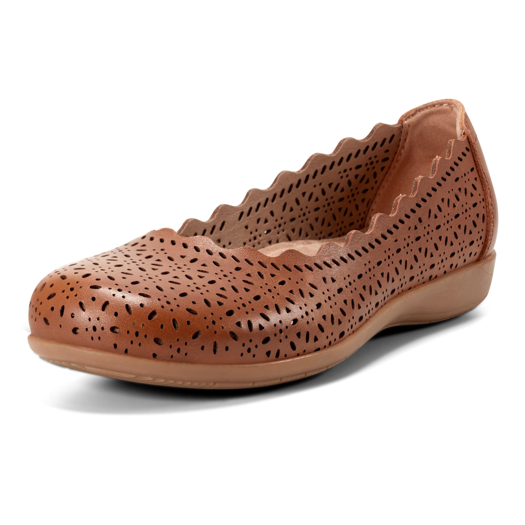 Earth Women’s BRIA Ballet Flat, Medium Brown 210, 6.5