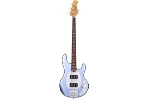 Sterling by Music Man 4 String Bass Guitar, Right, Lake Blue Metallic (RAY4HH-LBM-R1)