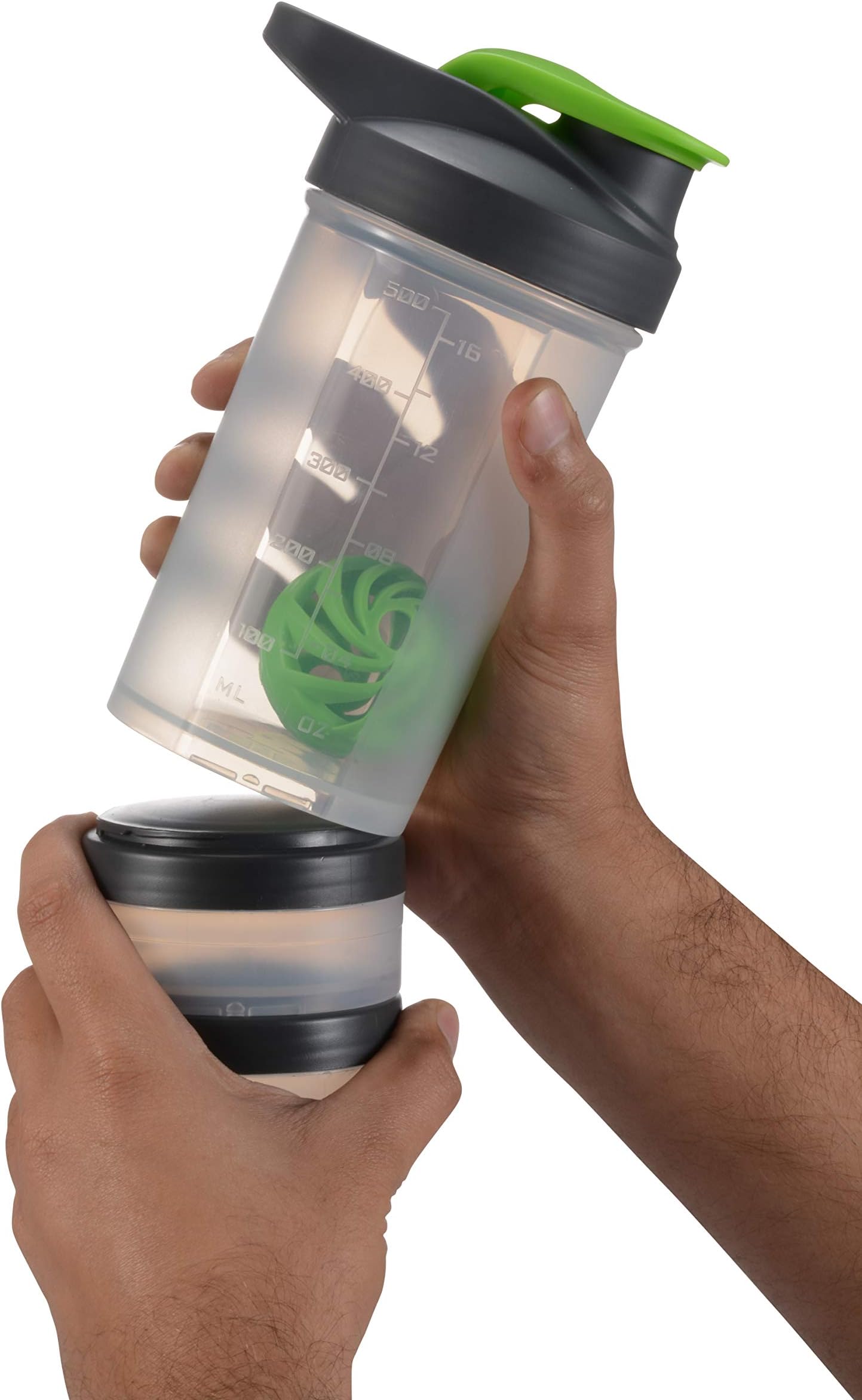 IShake 2 Storage Shaker Bottle 500 ml