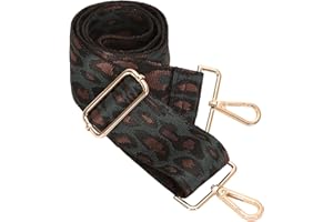 GINJKGO Purse Straps Replacement Crossbody - Adjustable Bag Strap for Purses, Wide Shoulder Strap for Women Guitar Purses