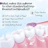 MR.WHITE BRUSH YOUR WAY Disney Stitch Kids Electric Toothbrush 4-14 yrs view 3