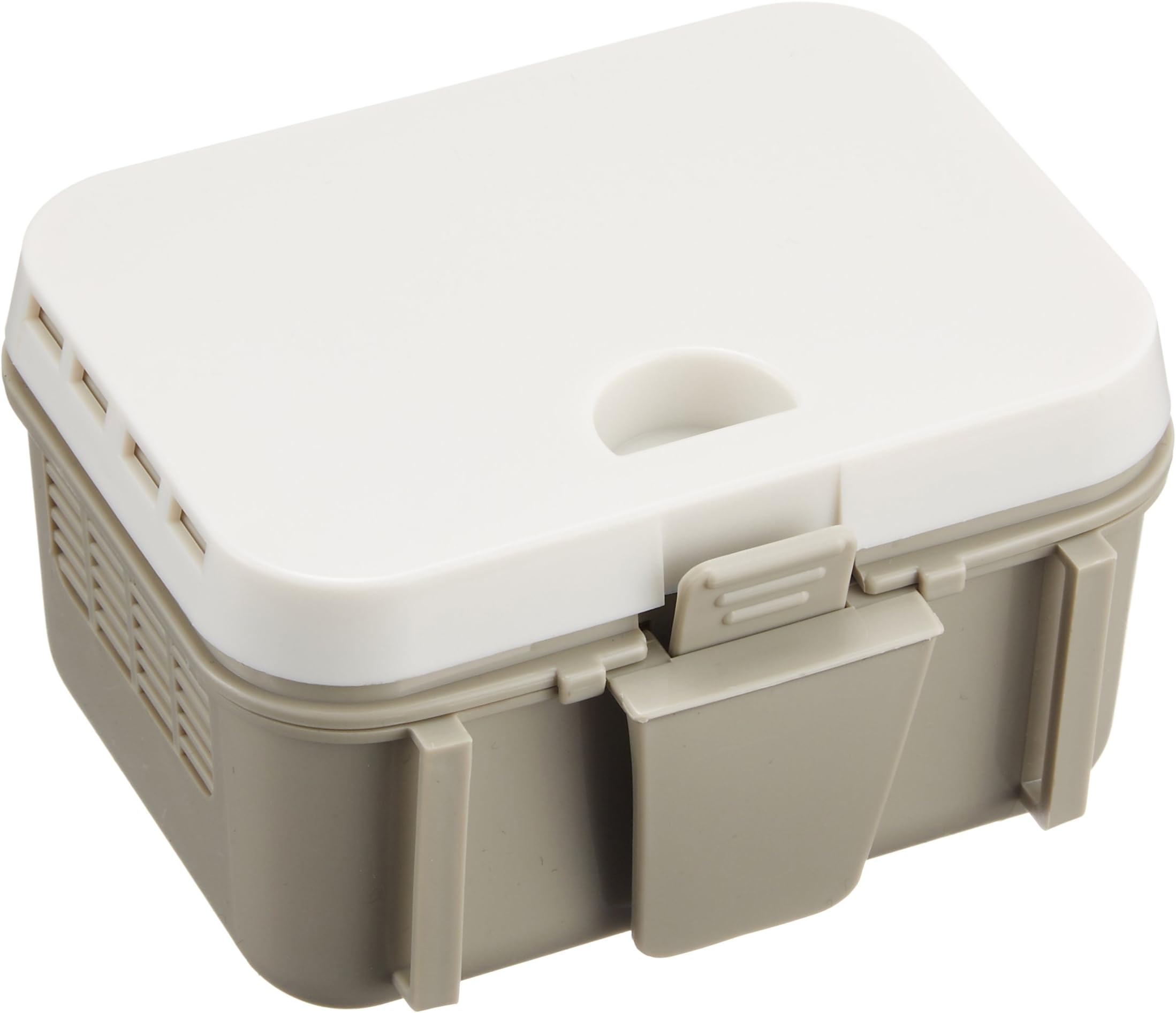 MEIHO BAIT 7 Gray/White Tacle Box Japan import