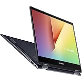 ASUS VivoBook Flip 14 Thin and Light 2-in-1 Laptop, 14” FHD Touch Display, AMD Ryzen 5 5500U, 8GB RAM, 512GB SSD, Stylus, Fin