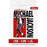 Michael Jackson Bad World Tour Keepsake Premiere Mini Box Trading Cards | 4 Packs, Authentic Worn Glove Relics, 300+ Card Set, 1/1 Cut Signature Chase, Numbered Parallels