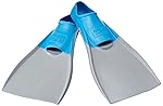 Speedo Rubber Swim Fins, Blue, Medium