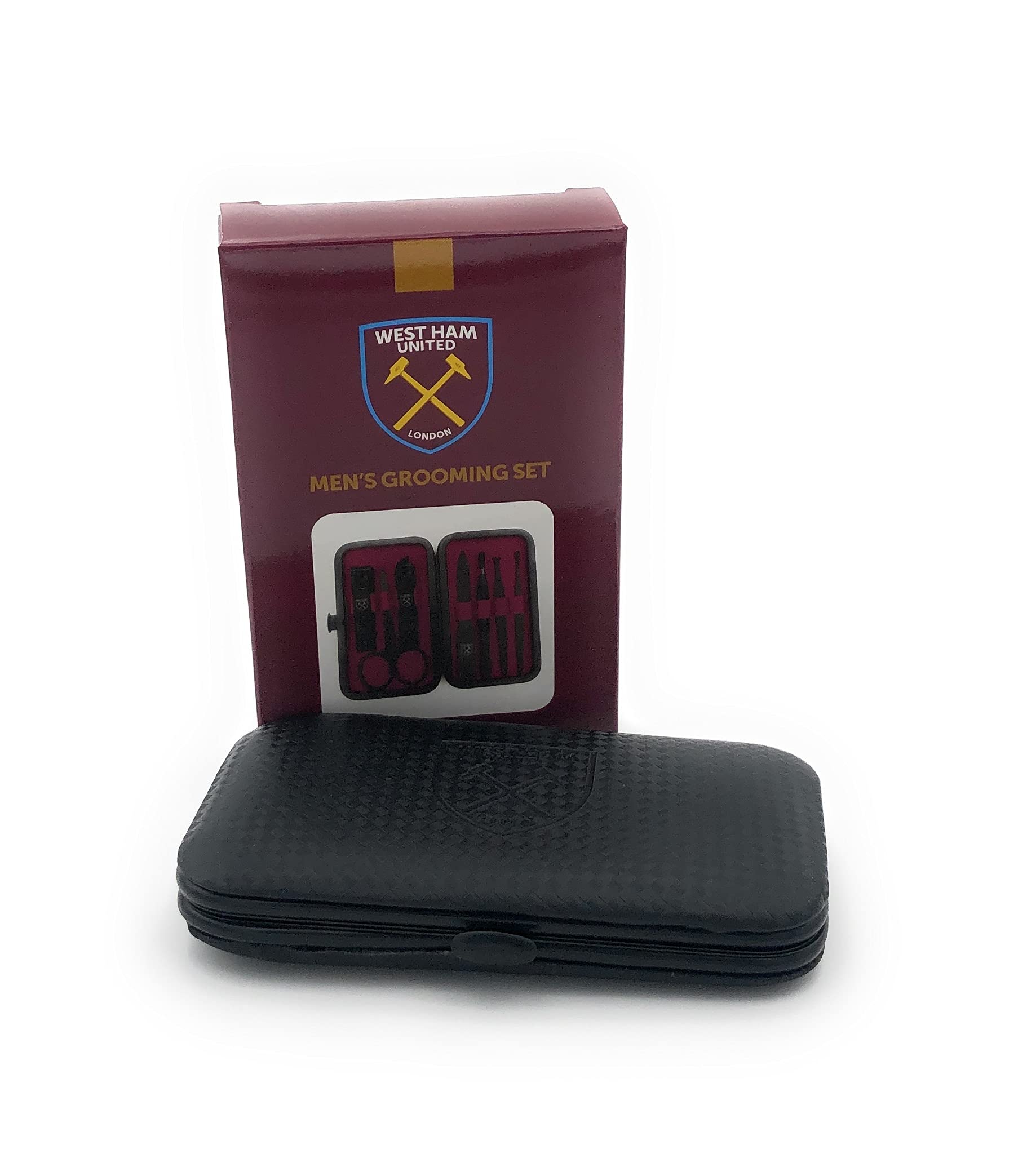 West Ham United 7 piece Grooming Set for Him, Great West Ham gift for any occasion. Perfect West Ham United gift for Dad. New West Ham United Gift for 2019
