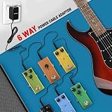 STRICH SPA-10 9V DC 1A Guitar Pedal Power Supply 6 Way Daisy Chain view 4