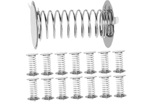 SUPVOX 15pcs Small Metal Spring Bases for Wobbling Dolls DIY Crafts Car Bobblehead Dashboard Accessories