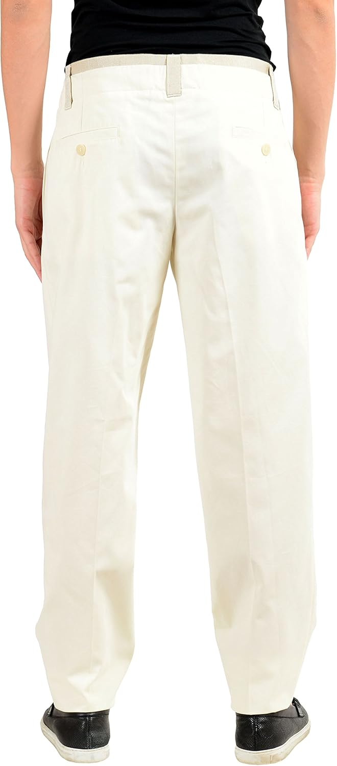 off white dress pants mens