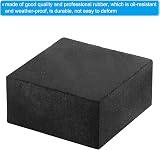 PATIKIL 4 Pcs Rubber Anti-Vibration Pads 2"x2"x1" for HVAC Air Compressor view 4