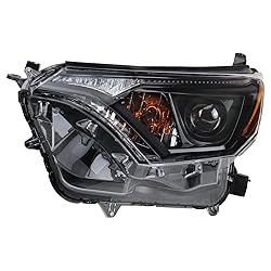 TRQ Headlight Assembly Set Headlights Driver
